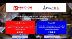 Desktop Screenshot of one-to-oneinstitute.org
